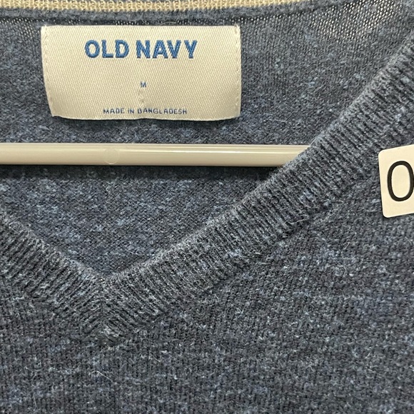 Old Navy men’s sweater medium navy blue - Picture 6 of 9